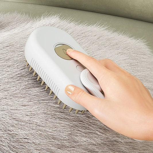 Multi-Functional Electric Pet Steam Brush
