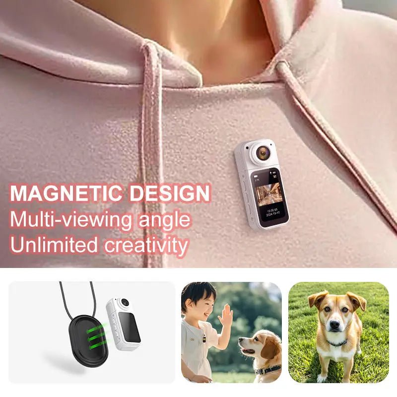 Portable 2.7K Wireless Camera 60 FPS – Mini HD Surveillance / Recording Cam - EGBull