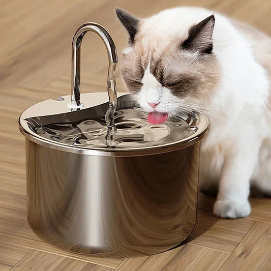 Quiet Stainless Steel Pet Water Fountain