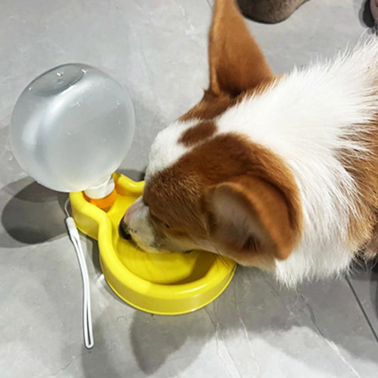 Portable Pet Water Bottle One-Key Lock