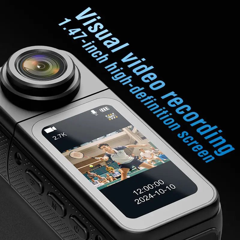 Portable 2.7K Wireless Camera 60 FPS – Mini HD Surveillance / Recording Cam - EGBull
