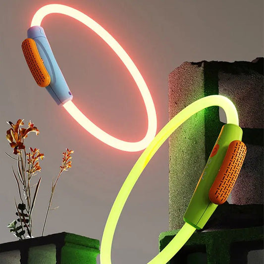 High - Visibility LED Pet Safety Collar - EGBull