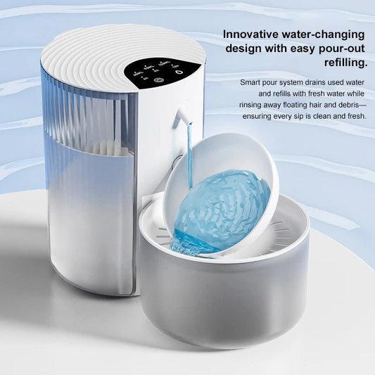 EGBULL Smart Wireless Cat Water Fountain - EGBull