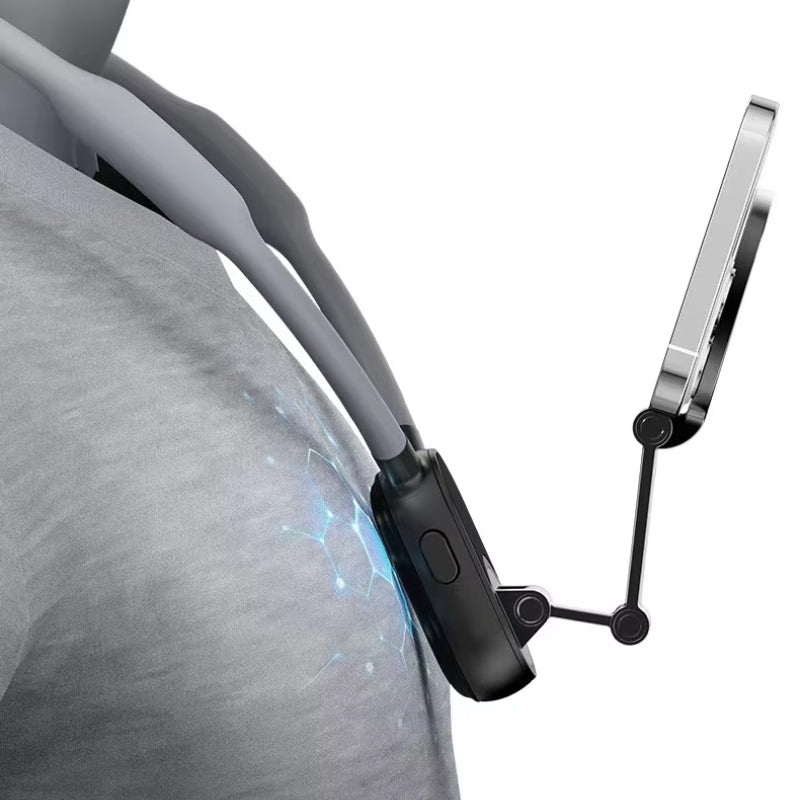 MAX Version Magnetic Phone Neck Holder - Hands - Free POV Vlogging & Recording Bracket for IPhone/Android - EGBull