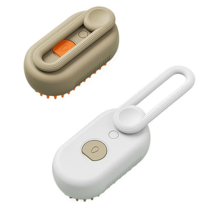 Multi - Functional Electric Pet Steam Brush - EGBull