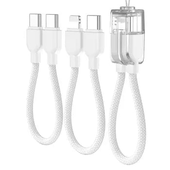 20cm Multi - function Type - C Fast Charging Cable (60W) with Lanyard | Portable Charging - EGBull