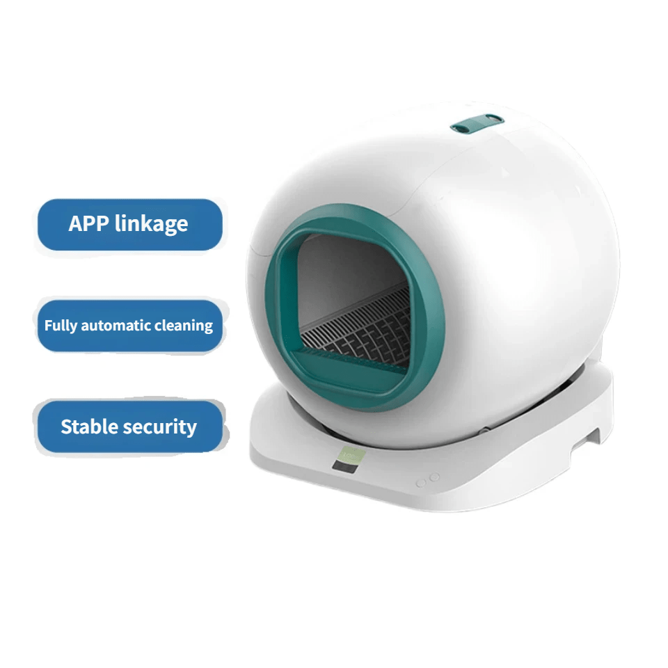 Silver Ion Antibacterial Smart Litter Box - EGBull