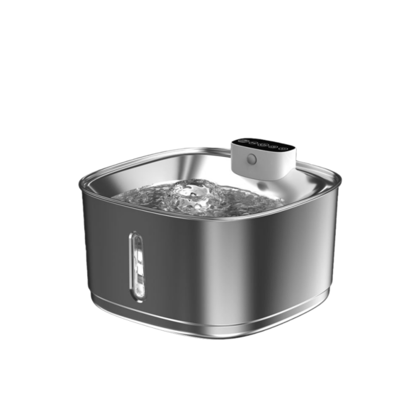 3.2L Stainless Steel Cordless Cat Fountain