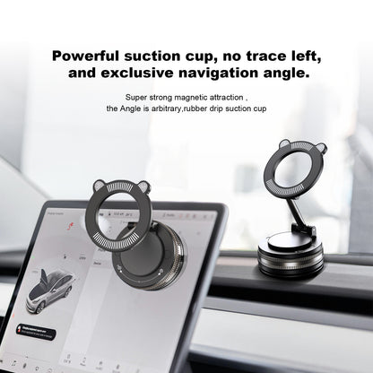 Car Magnetic Mobile Phone Holder Strong Suction Vacuum Adsorption Holder - EGBull