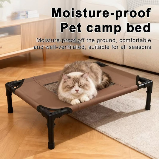 Elevated Mesh Dog Cooling Bed