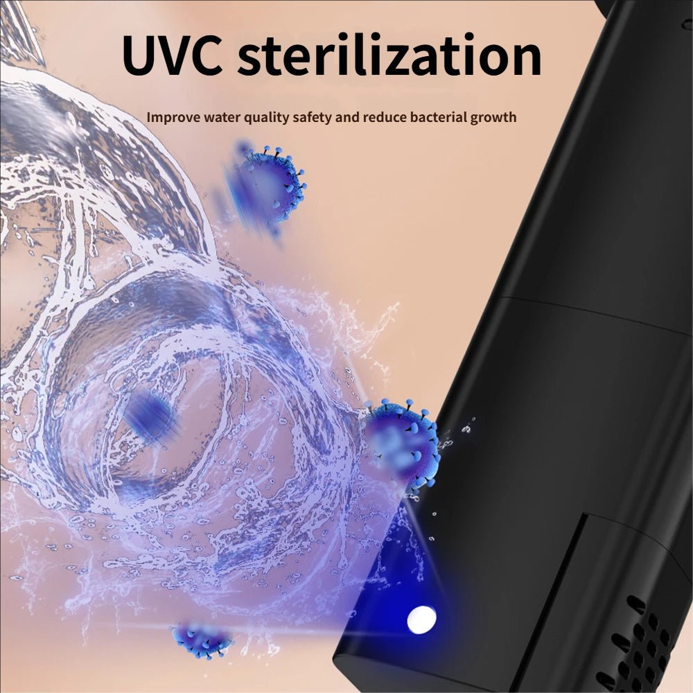 5L Stainless Steel Smart Pet Fountain with UVC Sterilization - EGBull