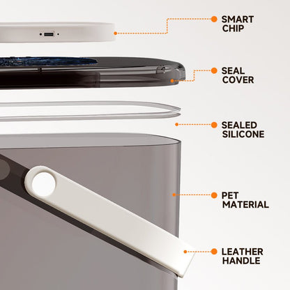 Smart Vacuum Pet Food Storage Container 10L - EGBull