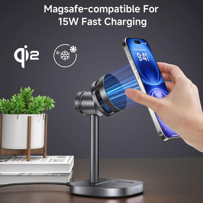 3 - in - 1 Foldable Qi2 Wireless Charging Stand - EGBull
