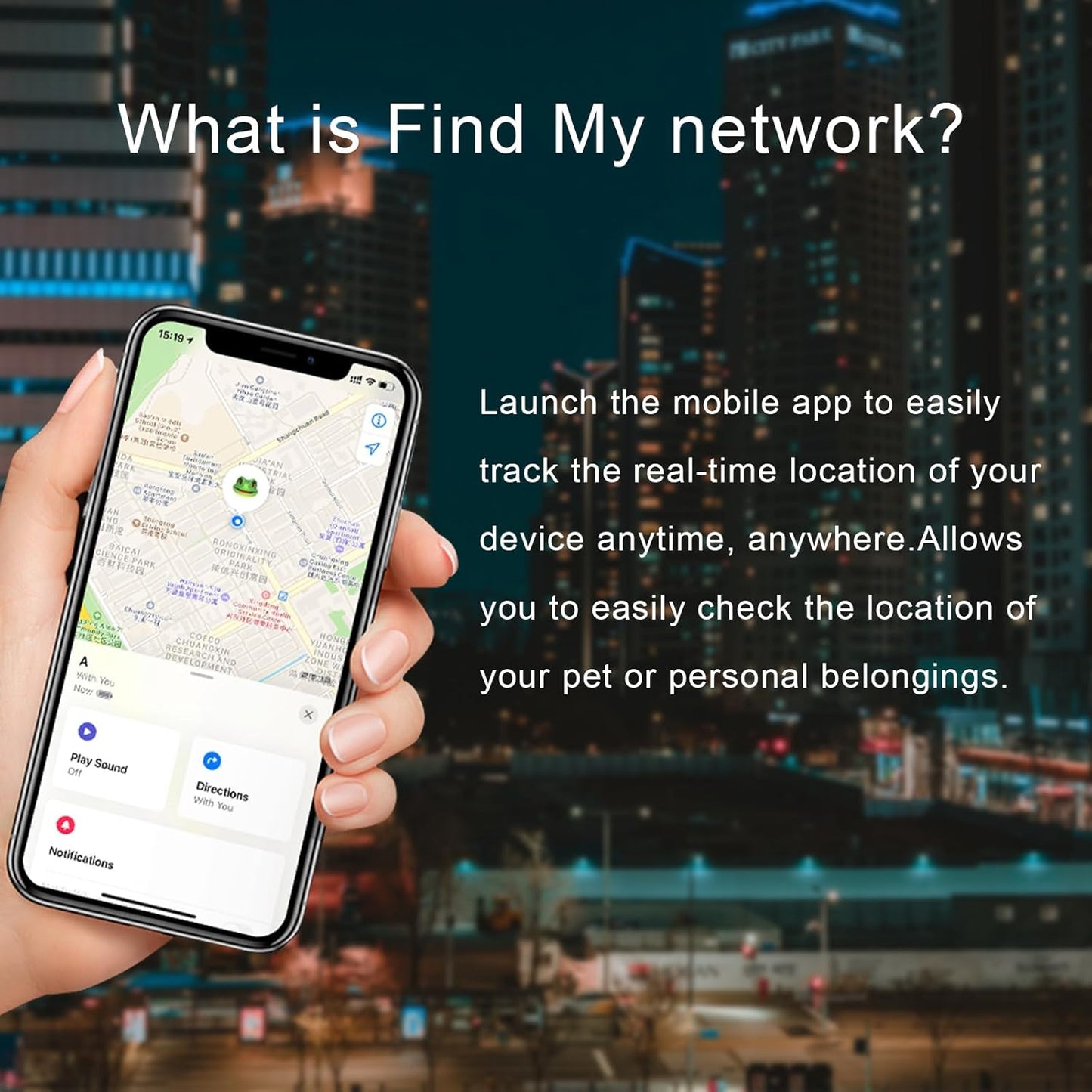Smart Bluetooth Item Tracker – Mini Wireless Tag Locator for Keys, Luggage, Wallets, Backpacks – Anti - Lost Alarm with App Control (iOS Only) - EG Bull