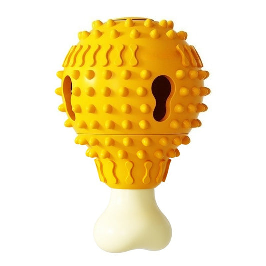 Eco-Friendly Rubber Dog Treat Ball