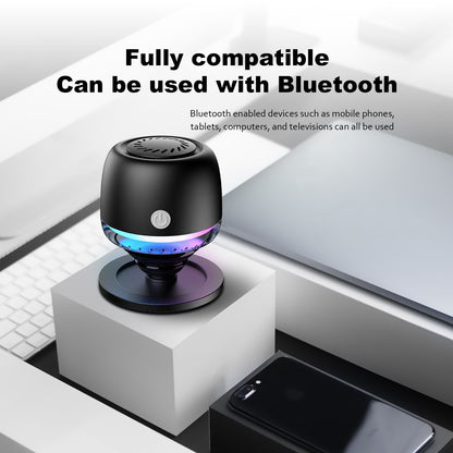 High Bass Waterproof Portable RGB Light Desktop Speaker - EGBull