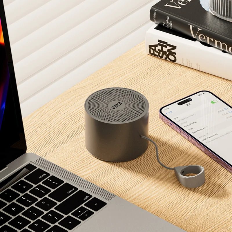 A129 Portable Bluetooth Speaker with TWS Bass, 3D Sound, Long Battery Life & Memory Card Support - EGBull