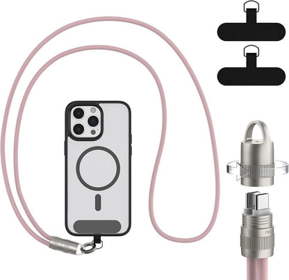 PD 60W Fast - Charging USB - C Cable with Anti - Theft Silicone Lanyard | Data Sync & Security - EGBull