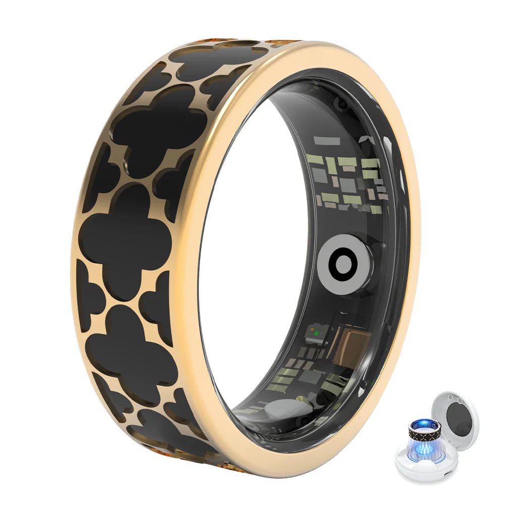 R26 Waterproof Smart Health Ring – 50m Fitness Tracker for Heart Rate, Sleep & Pedometer - EGBull