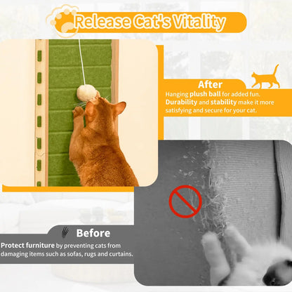 Double-Sided L-Shape Cat Scratcher