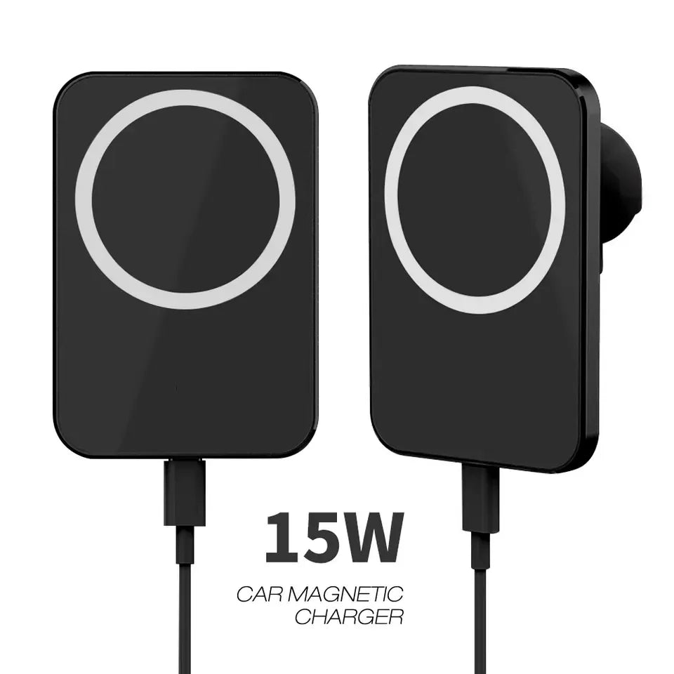 15W Magnetic Wireless Car Charger – Fast Air Vent Phone Holder - EGBull