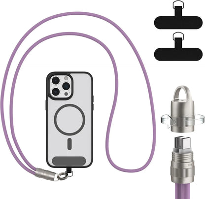 PD 60W Fast - Charging USB - C Cable with Anti - Theft Silicone Lanyard | Data Sync & Security - EGBull