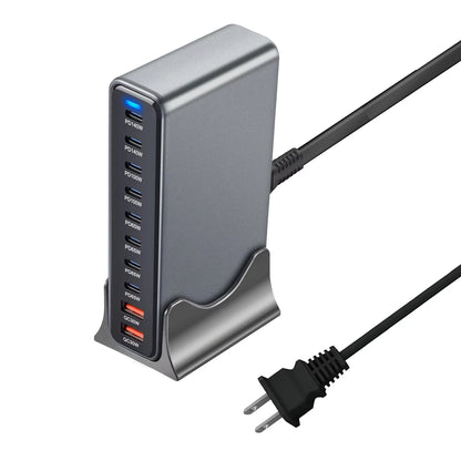 USB - C 800W 10 - Port GaN PD Charging Station | Desktop & Laptop Fast Charger EU Plug - EGBull