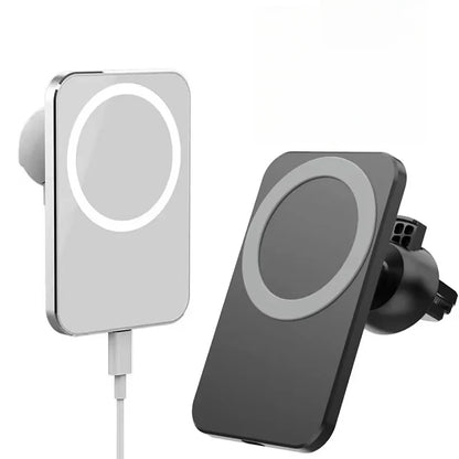 15W Magnetic Wireless Car Charger – Fast Air Vent Phone Holder - EGBull