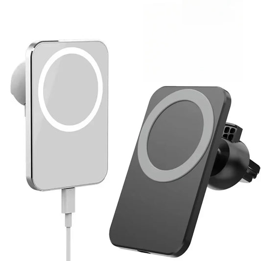 15W Magnetic Wireless Car Charger – Fast Air Vent Phone Holder - EGBull