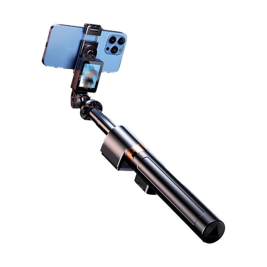 Magnetic Vlog Selfie Stick with Screen–Tripod & Video Surveillance Mobile Holder - EGBull
