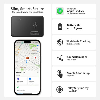 IP68 Waterproof GPS Tracker – Bluetooth Smart Locator for Keys & Wallet - EGBull