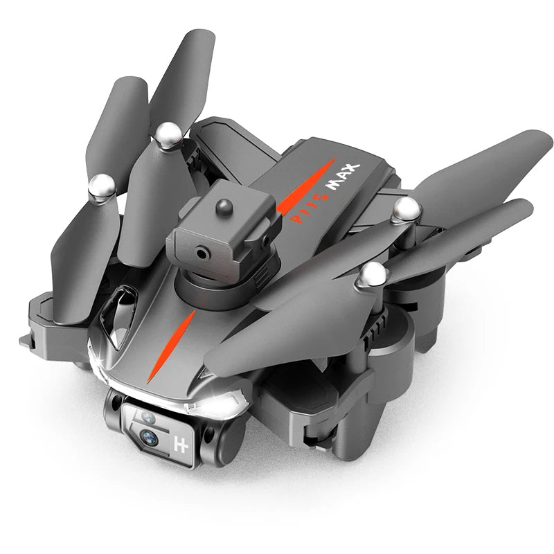 Foldable P11S 8K HD Drone – Dual Camera Quadcopter with 360° Obstacle Avoidance - EGBull