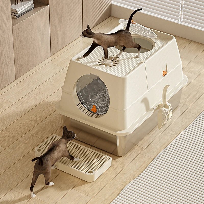 Premium Stainless Steel Litter Box - EGBull