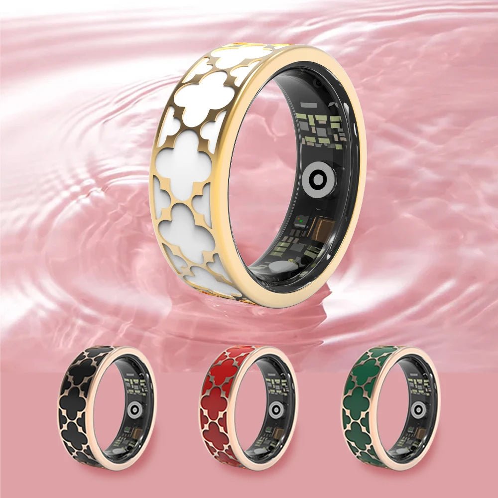 R26 Waterproof Smart Health Ring – 50m Fitness Tracker for Heart Rate, Sleep & Pedometer - EGBull