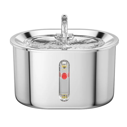 Multi - Filter Pet Water Fountain with Automatic Pump Cleaning - EGBull