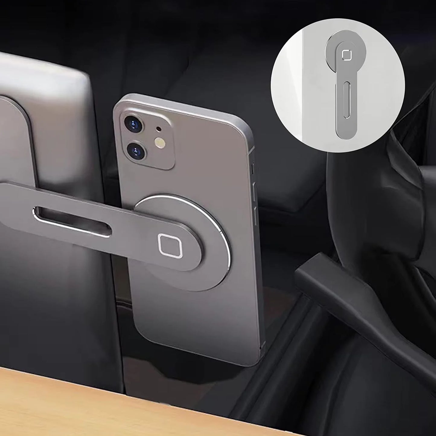 Ultra - Thin Foldable Magnetic Phone Holder | Zinc Alloy Stand - EGBull