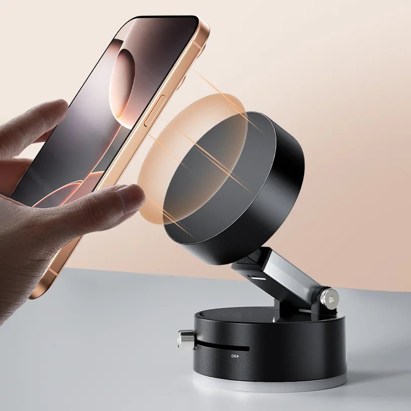 Double - Sided Magnetic Phone Holder Hands - Free Suction Mount - EGBull