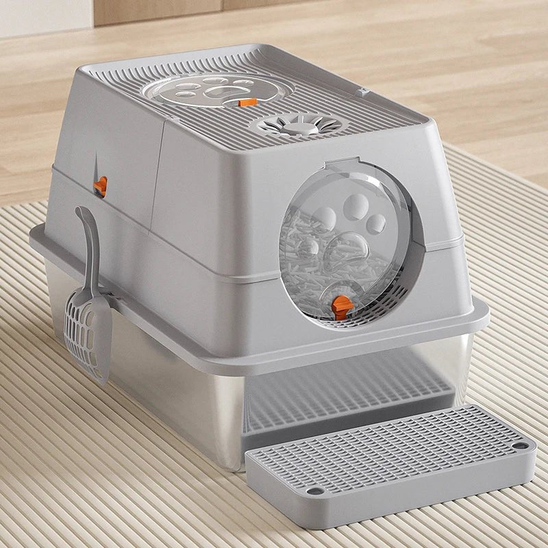Premium Stainless Steel Litter Box - EGBull
