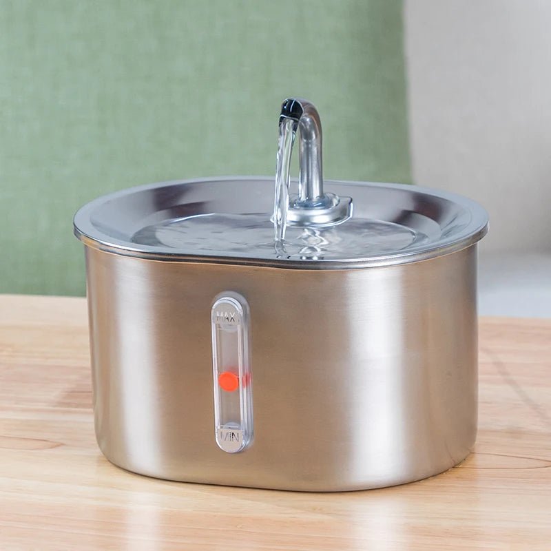 Multi - Filter Pet Water Fountain with Automatic Pump Cleaning - EGBull