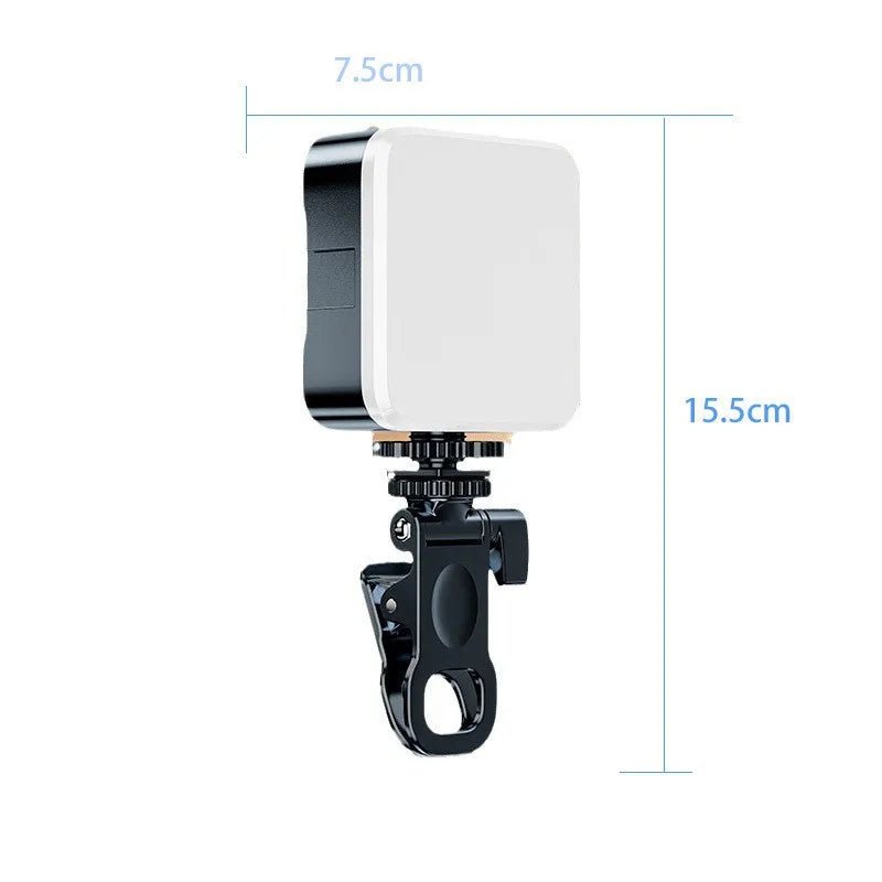 Mini Portable LED Video Light - Full Color RGB Camera Flash for Photography - EGBull