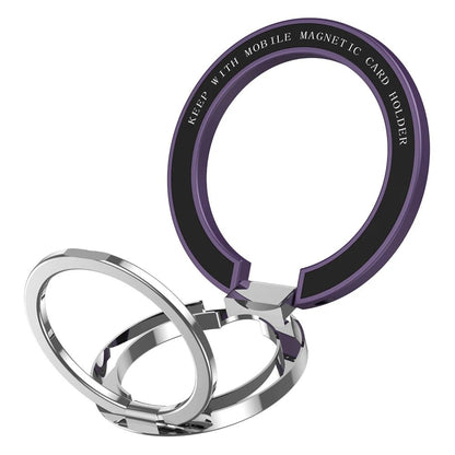 New Magnetic Mobile Phone Ring Holder Zinc Alloy 360 Rotary Hands - Free Design - EGBull