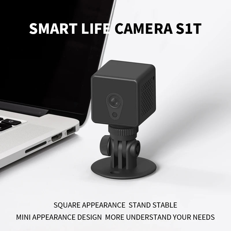 Home 1T Mini Wireless Security Camera with Night Vision & Motion Detection – Portable HD Surveillance - EGBull