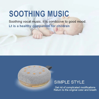Smart Sleep Speaker with Night Light – 40 White - Noise Sounds & 7 - Color Baby Mode - EGBull