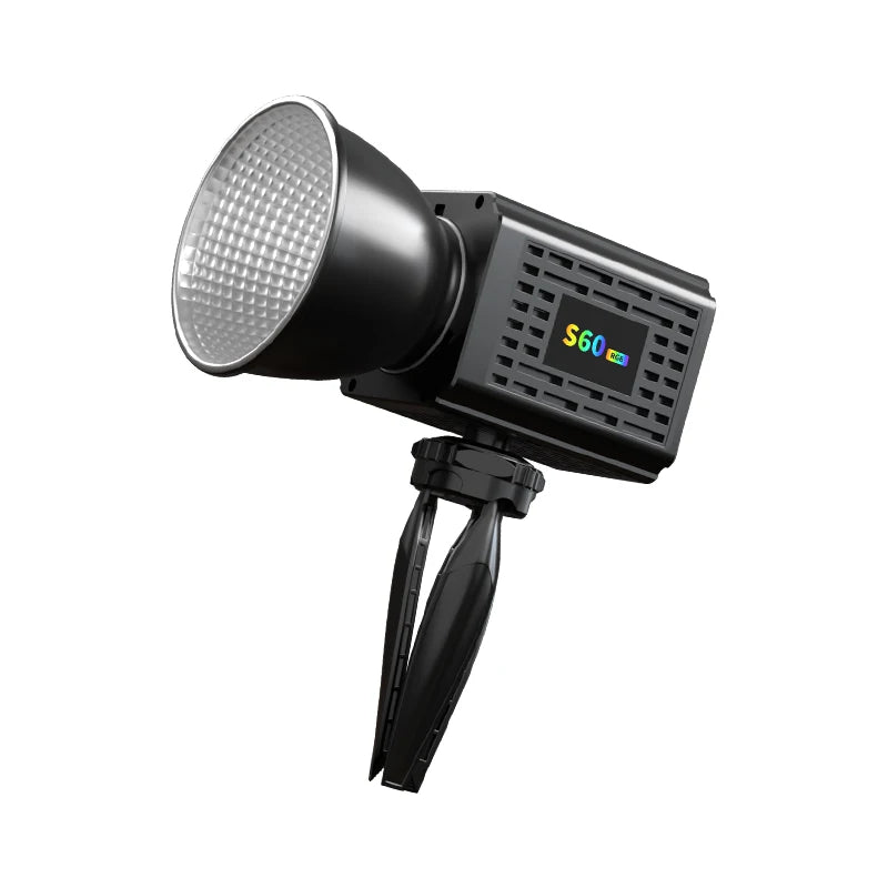 S60Cob Mini RGB LED Handheld Light | Outdoor Studio Photography Lighting & Rechargeable - EGBull