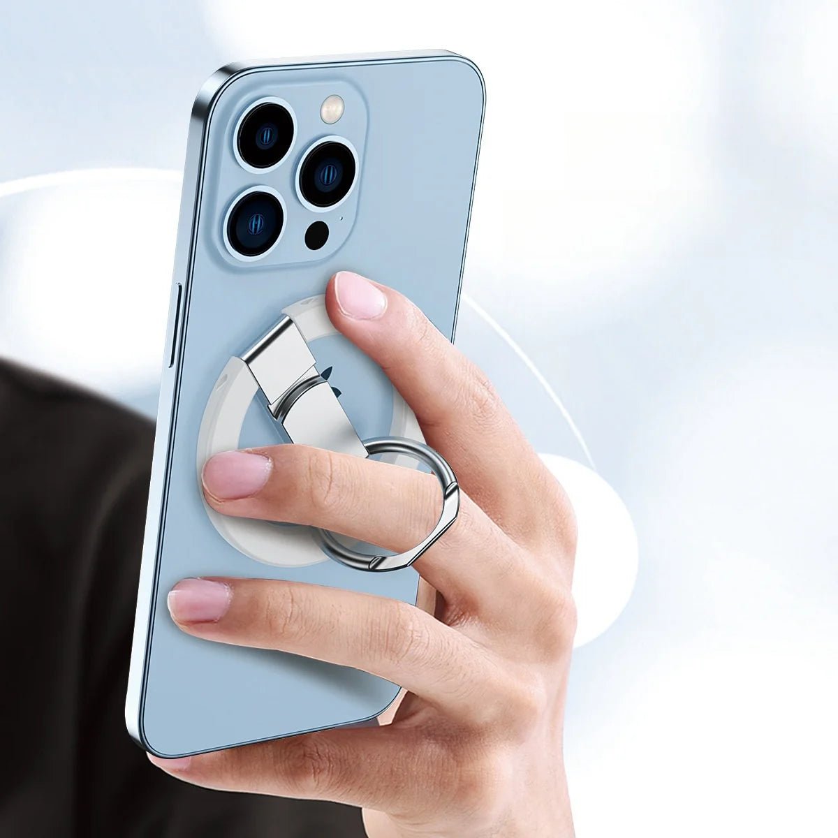MagSafe Magnetic Folding Phone Ring Holder & Grip Stand | iPhone Compatible - EGBull