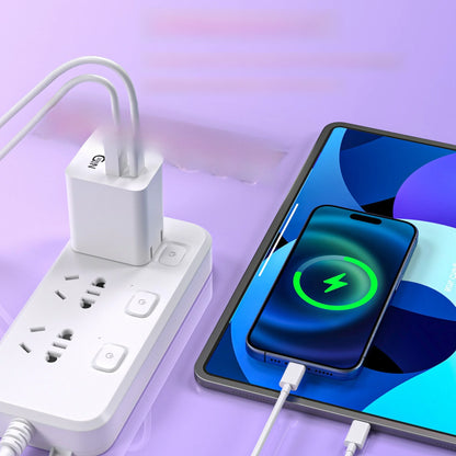 30W GaN Fast Charger - Dual Port Foldable Plug - EGBull