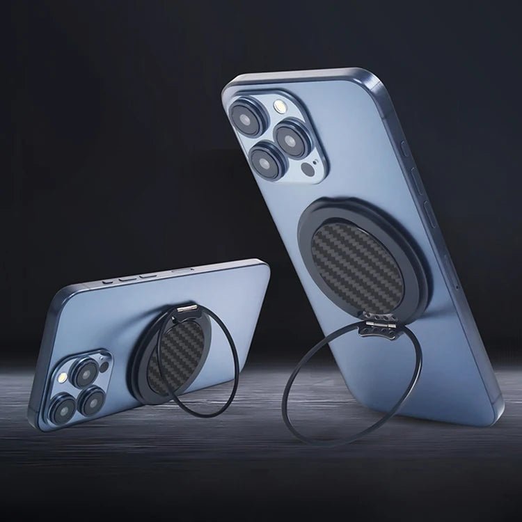 Ultra - Thin Magnetic Phone Holder – Universal, Sturdy, Adjustable & Foldable Stand - EGBull