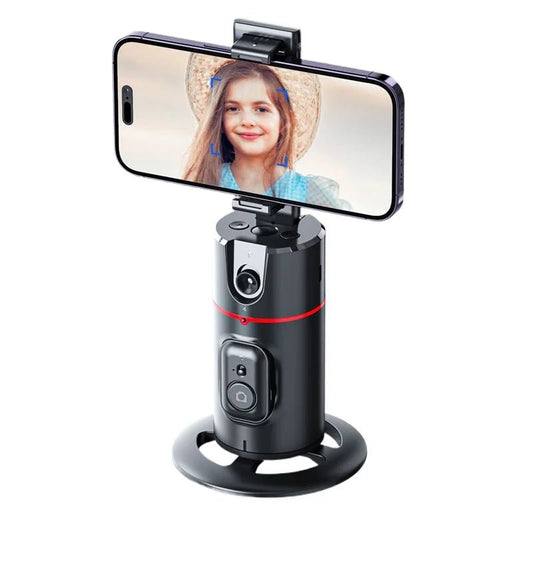 P20000 AI Face Tracking Phone Gimbal - 360° Auto Rotation Smartphone Stabilizer with Holder - EGBull