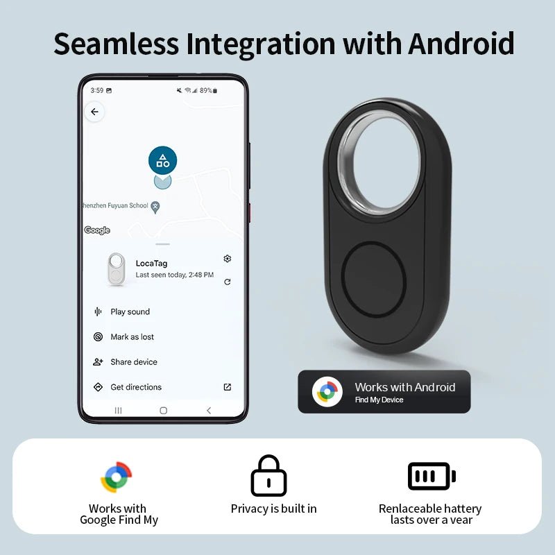Smart GPS Bluetooth Tracker – Compatible with Google Find My Device - EGBull