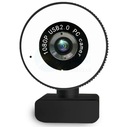 4K/2K USB Streaming Webcam with Ring Light for PC/Mac - EGBull